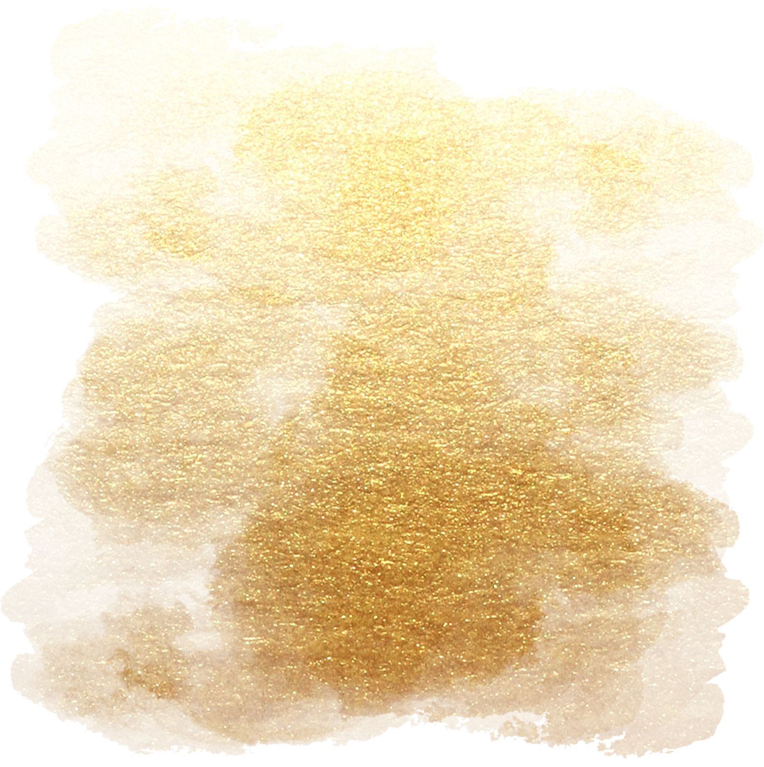 Gold Watercolor Brushstroke